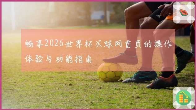 畅享2026世界杯买球网首页的操作体验与功能指南